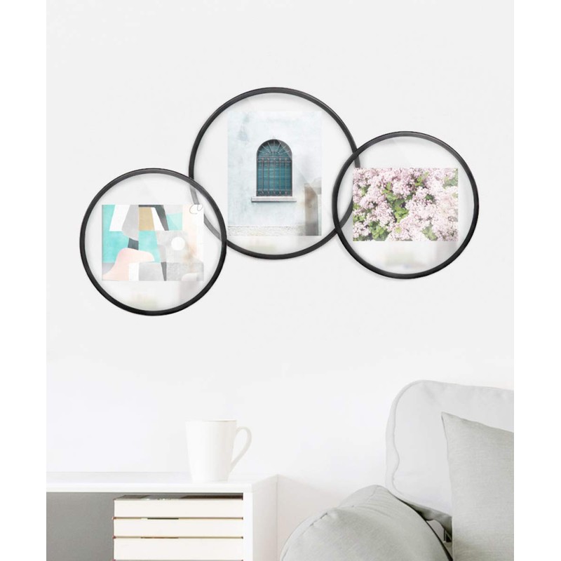 Umbra Infinity Photo Frame, Black, 4 x 6 Inch