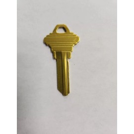 YELLOW COLORED LIGHTWEIGHT SCHLAGE SC1 KEYBLANK