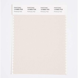 Pantone Cotton Swatch 13-0003 Perfectly Pale
