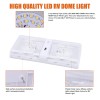 Facon 12V LED RV Interior Reading Lamp Wall Sconce With