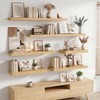 Dreamland 40in Deep Floating Shelves for Wall, Rustic Wall Shelves