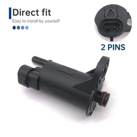 Vapor Canister Purge Valve Solenoid Compatible with Chevy Silverado Tahoe GMC Sierra Yukon, 1999-2004, 3.8 4.6 5.3 6.0 8.1L Engines Replaces GM 01997279, 214-646,1997279