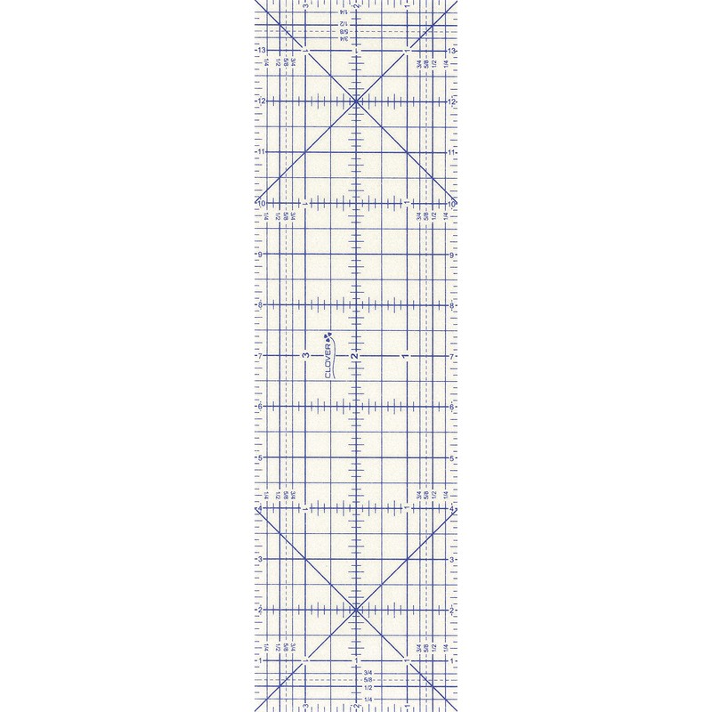 Clover Regla caliente grande, color blanco