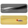 tak JTN-0400-YL Slim Cutlery Set, Yellow (Spoon, Fork, Chopsticks, Container)