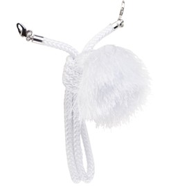 TOuWA Haori String for Boys Boys Round Set, White, Crab Tube, Shichi-Go-San Formal Dress for Hakama with Crest, Kimono Accessories, Dressing Accessories, Year-Round Gift, 2-Piece Set (Haori String