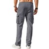 Comdecevis Men's Casual Cargo Pants Workout Joggers Stretch Sweatpants Hiking
