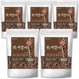 Domestic Hovenia fruit 500g, 5 pieces, Hovenia fruit tea / 국산 헛개나무 열매 지구자 500g 5개 헛개열매차