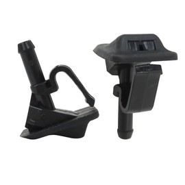 New Windshield Washer Nozzle Wiper Spray Replacement 55156728-AB Fit for Jeep Wrangler SE Sport Utility 2-Door 4.0L 242Cu. In. l6 GAS OHV Naturally Aspirated 2005 2006