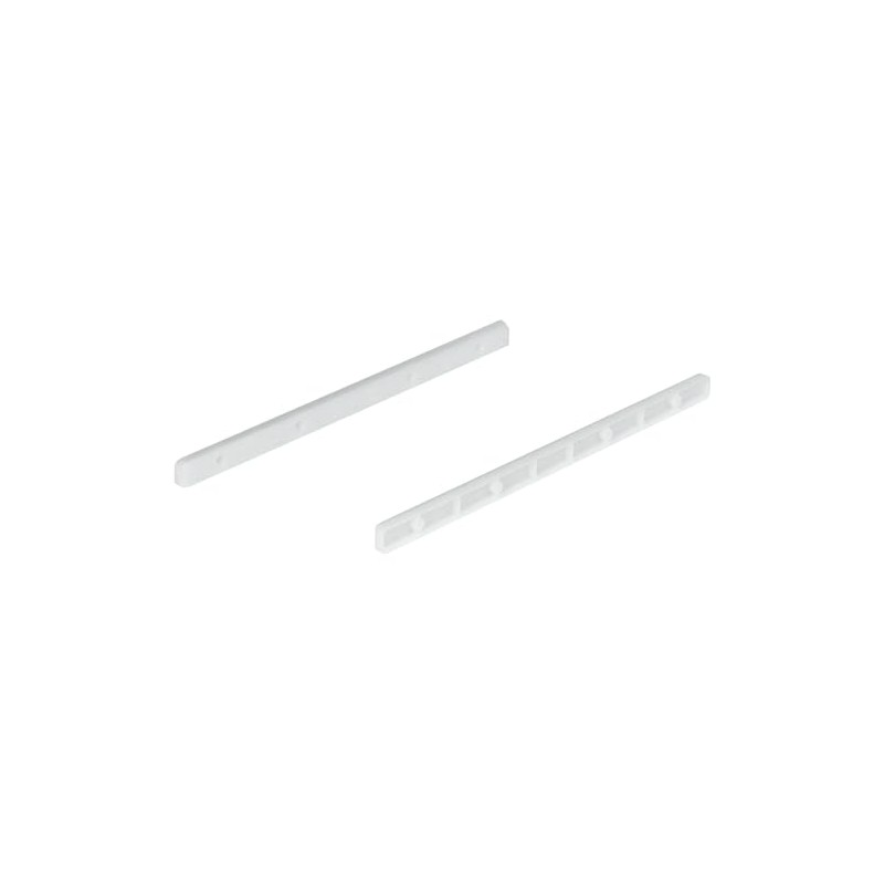 Drawer Runners Guide Rails Plastic Slides for 17mm Grooved Drawers