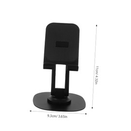 TEHAUX Rotating Cellphone Stand Foldable Desktop Phone Holder with Base Portable for Home Office and Travel Suitable for Tablets and Smartphones