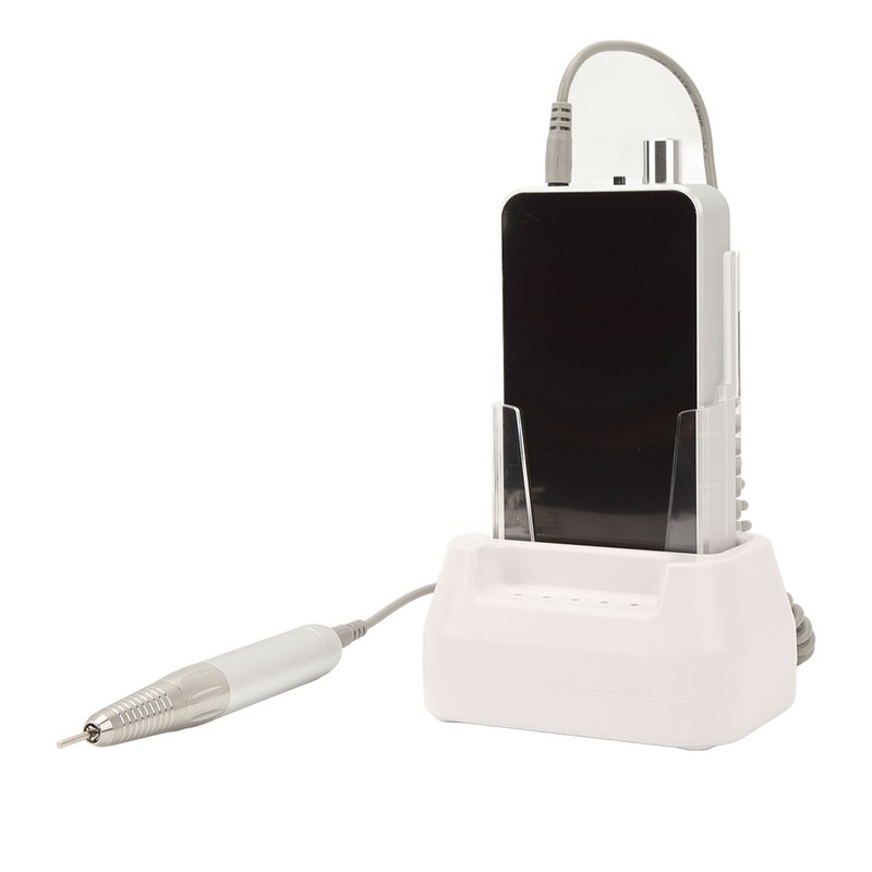 Rechargeable Manicure File 0 To 35000rpm Large Screen Display Electric