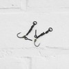 ECSiNG Pack of 12 Screws Swivel Style Hooks Anti Ground