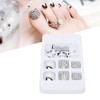 Uñas Postizas con Diamantes de Imitación, Cobertura Completa, 24 Piezas,