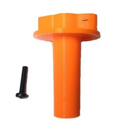 Compatible replacement knob for Generac 3000i or 3300i watts inverter generator for the Off-Choke-Run switch selector and compatible screw - new 3d printed part