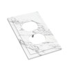 Duplex Receptacle Outlet Cover Wall Plate Covers White Gray Marble