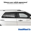 Window Deflectors Smoke Tinted in-Channel Side Window Vent Visor Deflectors