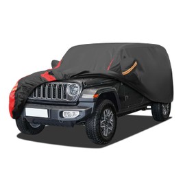 MBLCOOVERS Car Cover Automobiles Waterproof All Weater Compatible with Jeep Wrangler Cover 4 Door, Outdoor Full Exterior for Covers Fits 2006-2023 JK JL