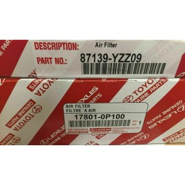 Toyota OEM TOYOTA TACOMA V6 2016-2023 AIR & CABIN FILTERS SET 87139-YZZ09, 17801-0P100