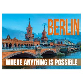 Berlin - where anything is possible (Monthly Wall Calendar 2026 16.5" x 23.4" (open)), CALVENDO 14 Month Calendar