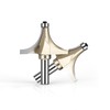 HUHAO 1-3/8" Radius Roundover Router Bit 1/2 Inch Shank,Edge Forming