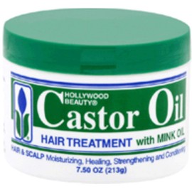 Hollywood Beauty Hollywood Beauty Castor Oil Hair Treatment, with mink 7.5 oz (Pack of 9)