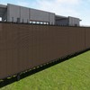 FLORALEAF 5' x 28' Brown Fence Privacy ScreenCommercial Outdoor Backyard