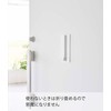 Yamazaki 5987 Magnetic Folding Hanger, White, When in Use: Approx.
