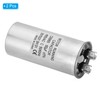 PATIKIL 50uF ±5% 50MDF 450V AC Fan Start Capacitor,2Pcs CBB65