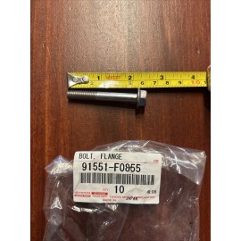 Toyota 91551-F0855 Toyota OEM Genuine BOLT(FOR CYLINDER HEAD SET SUB)