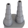 Airfit -50020SN Double Hose Nipple DN 50 for Hose from