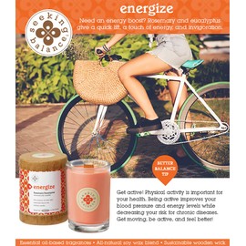 Root Candles Seeking Balance 20-Hour Votive Candles, 18-Pack, Energize: Rosemary Eucalyptus, 18 Count