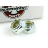 Independent Kingpin Nuts Silver For Skateboard Longboard Trucks 2 Pc