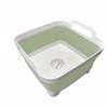 Leemeimei 9L (2.4Gal) Dish Basin Collapsible with Drain Plug ,