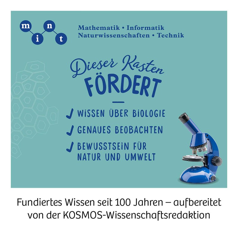 KOSMOS 636050 Explorer Microscope Experiment Box for Children