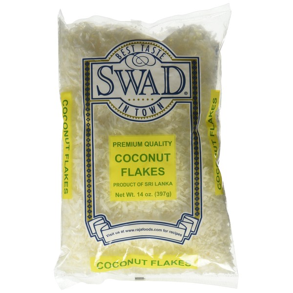 Great Bazaar Swad Coconut Flakes, 14 Ounce