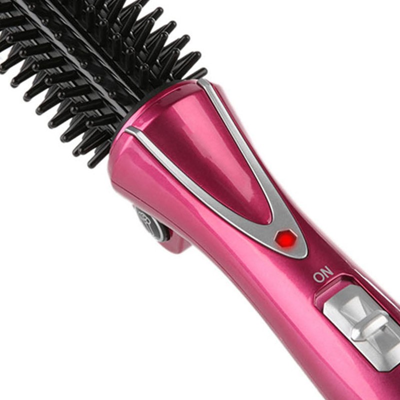 Electric Folding Hair Curler Comb Brush Portable Hair Dressing Beauty