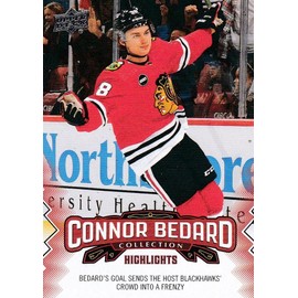 2023-24 Upper Deck Hockey Connor Bedard Collection #18 Connor Bedard Rookie Card RC Hockey Card