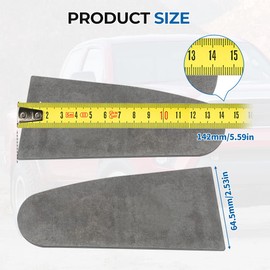 WIKIBB BMC Body Mount Chop Plates for Toyota Tacoma 2005-2021, 2PCS Weld-On Cab Mount Chop Kit Compatible with The Second & Third Generation Tacoma, CMC Replacement for Toyota Tacoma Accessories