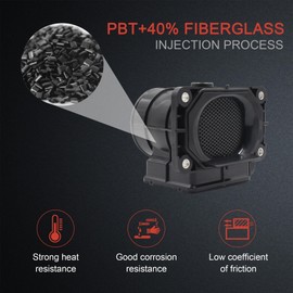 Effoexparts Mass Air Flow Sensor for Dodge Stratus 01-05 & Mitsubishi Eclipse 00-05 / Galant 99-03 / Montero Sport 99-03 & Chrysler Sebring 01-05 Repalces MD336501 7460013 5S2787