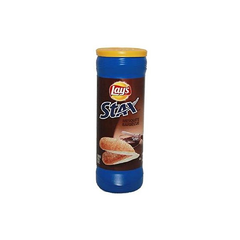 Lays Stax, Mesquite Barbecue, Count 1 - Chips / Grab