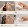Silicone Scalp Massage Brush for Hair Washing – Soft Cleansing