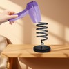 PACKOVE Blow Dryer Stand with Marble Base Spiral Hair Tool