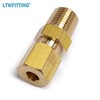 LTWFITTING Brass 3/16-Inch OD x 1/8-Inch Male NPT Compression Connector
