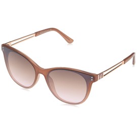 Rocawear R3317 Retro UV400 Protective Cat Eye Sunglasses. Gifts for Women with Flair, 57 mm, Milky Rose