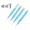Uadme Ceramic Cross Screw Driver, 4pcs Slotted Screwdriver Set Adjust