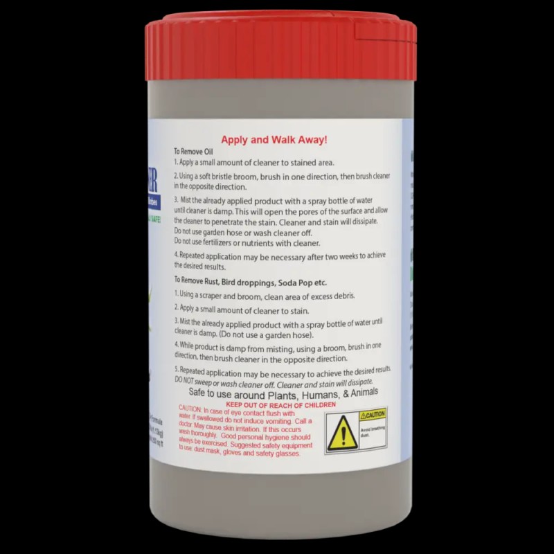 American Cleaning Technologies ACT Concrete Cleaner - Oil Stain Remover