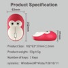 Lomiluskr Cute Monkey Wireless Mouse, Silent Mouse, 2.4G Wireless Mice,