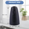 WOWOW Kitchen Faucet Head Replacement Matte Black，3 Function Pull Out