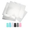 5PCS 12x12in Cutting Mat Kit Adhesive Anti Slip Grid Cutting