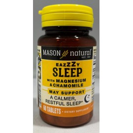 Mason Natural Dietary Supplements - CHOOSE ITEM! - Eazzzy Sleep, 60t - EXP: 2/24